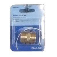 Plumb Pak PP850-52 Hose Adapter, 3/4 x 3/4 in, MHT x FIP, Brass