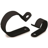 Gardner Bender PPC-1525UVB Cable Clamp, 1/4 in Max Bundle Dia, Plastic, Black Clamp