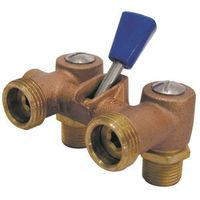 Mueller Heavy-Duty Brass Washing Machine Shut-Off Valve (Model 102-207)