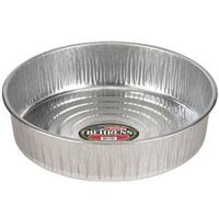 Behrens 2168 Drain and Utility Pan, 3 Gal Capacity, Galvanized Steel, Silver 3-1/2 Galv Hog Pan