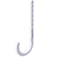 B&K Drain J-Hook, 1-1/2" Opening, ABS (P02-150HC)