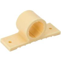 B&K 2-Hole Standard Pipe Clamp, Polypropylene, 1/2" Pipe/Conduit (P28-050HC)