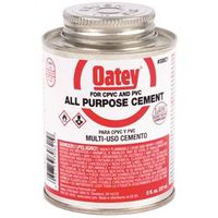 Oatey 8 oz Milky Clear Solvent Cement