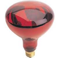 Feit Electric 250R40/10 Incandescent Lamp, 250 W, Red R40, Medium E26 Base, 2000 Hr Life