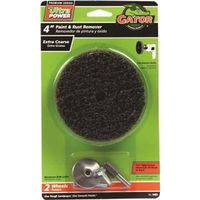 Gator 9485 Sanding Wheel, 4" Diameter, 60 Grit, Extra Coarse, Silicone Carbide Abrasive