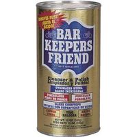 Bar Keepers Friend Cleanser and Polish, 12 oz Can, Powder, White