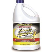 Greased Lightning 51100GRL Cleaner and Degreaser, 128 oz Liquid, Pleasant GAL Cleaner/Degreaser