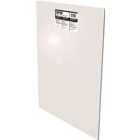 Plaskolite Clear Flat Sheet, 24" L x 18" W x 0.1" Thick