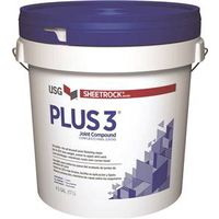 Sheetrock Plus 3 Joint Compound Paste, Off-White, 4.5 Gal Pail
