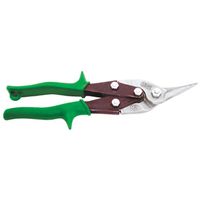Crescent Wiss M2R Aviation Snip, 9-3/4 in OAL, Right Cut, Molybdenum Steel Blade, Green Handle