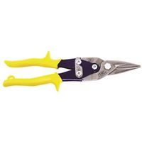 Crescent Wiss M3R Aviation Snip, 9-3/4 in OAL, Straight Cut, Yellow Handle