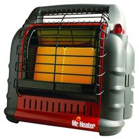 Mr. Heater Big Buddy Portable Propane Heater, 4,000 to 18,000 BTU/hr, Red (F274805)