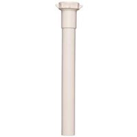 Plumb Pak PP944W Pipe Extension Tube, 1-1/4 x 1-1/4 in, 6 in L, Slip-Joint, White