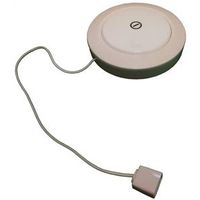Push LED night light, compact and energy-efficient, perfect for bedrooms, hallways, and bathrooms.