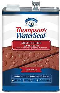 Solid Sedona Red Exterior Stain