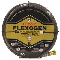 Gilmour 874001-1001 Neverkink Garden Hose, 5/8" x 100 ft, Gray