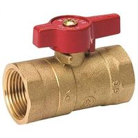 B&K ProLine Series 110-224HC Gas Ball Valve, 3/4" FPT, 200 PSI, Manual Actuator