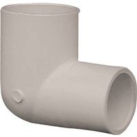 IPEX 3/4" x 1/2" Reducing Pipe Elbow, Slip x Slip, 90° Angle, PVC, White, SCH 40