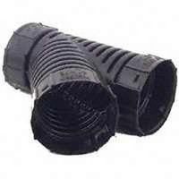 ADS Pipe Wye, 4" Slip, Polyethylene, Black