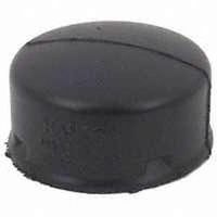 ADS End Pipe Cap, 4" Snap, Polyethylene, Black
