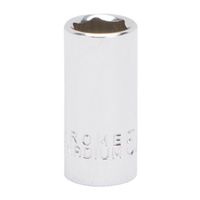 Vulcan MT6483796 Drive Socket, 5/16 in, 1/4 in Drive, 6-Point, Chrome Vanadium Steel