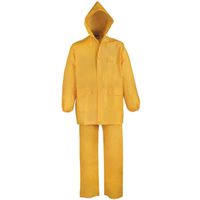 Yellow PVC 2-Piece Rainsuit X