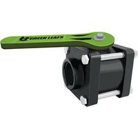 Green Leaf V100FP/VX100FP Ball Valve, 1 in Connection, Female NPT, 150 psi, Polypropylene Body