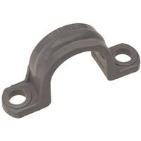 Carlon 1-1/2" Conduit Clamp, 3-7/16" Length, PVC, Gray, 6 Pack (E977HC-CTN)
