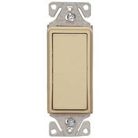 Eaton Wiring Devices 7501V-BOX Rocker Switch, 15A, 120/277V, SPST, Ivory