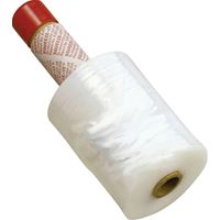 Nifty Wrapper ST51 Stretch Film, 1000 ft L, 5 in W, 80 ga Thick, Plastic, Clear