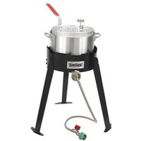 Aluminum Fish Cooker, Single (18.46 lb)