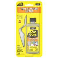 Goo Gone 2104 Tape and Sticker Lifter, 2 oz Bottle, Liquid, Citrus, Yellow