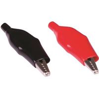 Gardner Bender 14-078 Alligator Clip, 7/16 in Jaw Opening, 22 to 14 AWG Wire, Vinyl Insulation, Blac