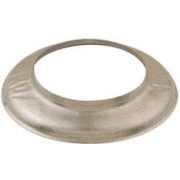 AmeriVent Fixed Storm Collar, 6" Vent Hole, Galvanized Steel