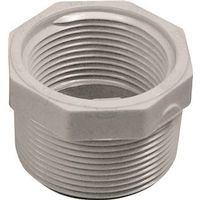 Xirtec 140 Reducing Bushing, 1-1/2" x 1-1/4", MPT x FPT, White, SCH 40, 150 PSI