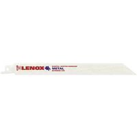 Lenox Series Reciprocating Saw Blade, 3/4" W x 8" L, 18 TPI, Suitable for Metal
