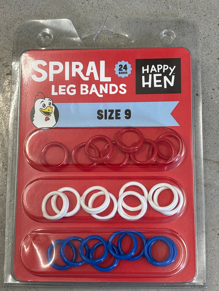 Spiral Leg Bands Size 9