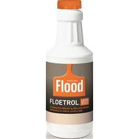 Flood FLD6-04 Latex-Based Paint Additive, White/Yellow, Liquid, 1 qt Can QT Paint Conditioner