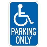 12x18 Handicapped Sign