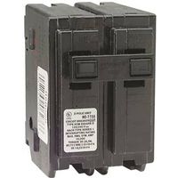 Square D Homeline HOM240CP Circuit Breaker, Mini, 40 A, 2-Pole, 120/240 V, Fixed Trip, Black