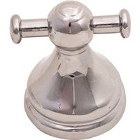 Boston Harbor L5053-26-10 Double Robe Hook, 2-Hook, Zinc, Chrome, Wall