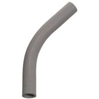 Carlon UA7AHR-CTN Elbow, 1-1/2" Sch 40, 45° Angle, PVC, Plain End, Gray