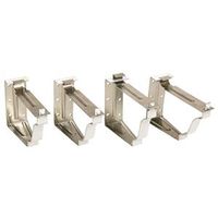 Amerimax Snap-Lok Bracket, Polyolefin, White