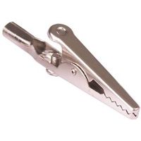 Gardner Bender 14-076 Alligator Clip 7/16 in Jaw Opening 22 to 14 AWG Wire 4PK 2" Battery Clip