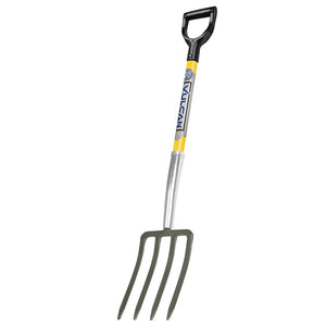 Vulcan 34556 Spading Fork, 4-Tine Steel Tine, 30 in L Fiberglass Handle