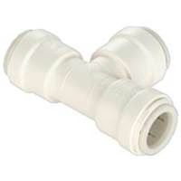 Watts 3523-10 Union Pipe Tee, 1/2", Sweat Push-Fit, Plastic, White, 100 PSI