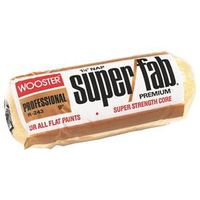 Wooster R240-9 Roller Cover, 9 in L, 1/2 in Thick Nap, Fabric Cover, Golden Yellow