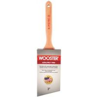 Wooster 4174-3 Paint Brush, 3" Width, 3-3/16" Length, Nylon/Polyester Bristles, Sash Handle