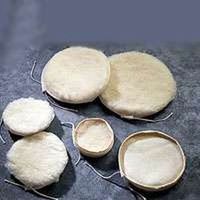 Dico 584-42760 Polishing Bonnet, 8" Tie-On Lambs Wool, 7 to 8 in Dia