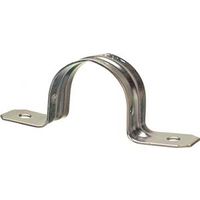 Halex 26164 Conduit Strap, 1-1/4 in, Steel, Galvanized, 4 Count